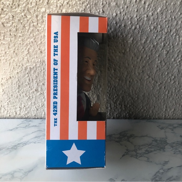 Vintage Bosley Bobbers ￼42nd President William J Clinton Bill Bobblehead - Picture 2 of 6